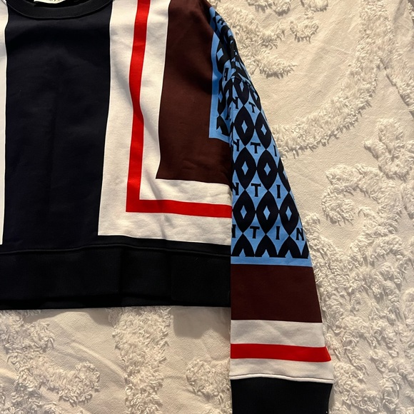 Valentino Printed Cropped Sweatshirt - Picture 3 of 10